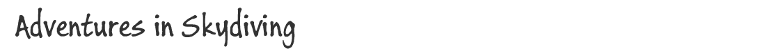 Adventures in Skydiving Logo